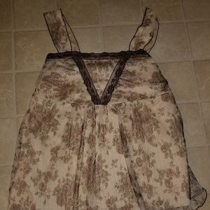 Lane Bryant Baby Doll Tank Top size 20